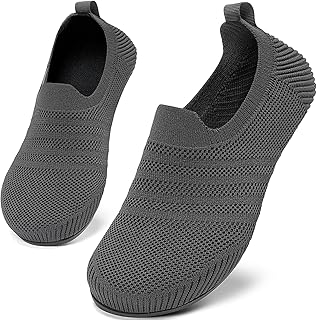 Men's Slippers Women's Slip On House Shoes Light Breathable Knitting Barefoot Shoes Indoor Home Slippers Unisex