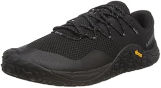 Merrell Men's Trail Glove 7 Sneaker, Black/Black, 8.5 UK