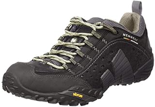 Merrell Men's Intercept Walking Shoe, Smooth Black, 13